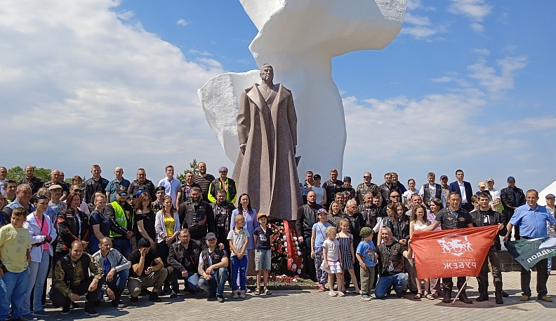 «Ночные Волки» проехали по Жуковским местам