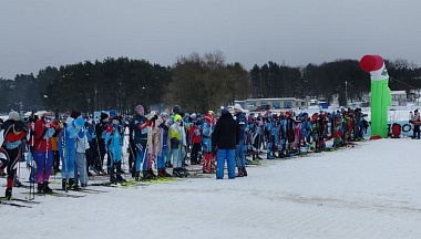 Четыре тысячи калужан пробежали «Лыжню России»