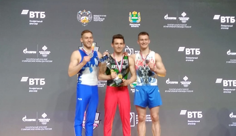 Давид Белявский победил на Кубке России по спортивной гимнастике