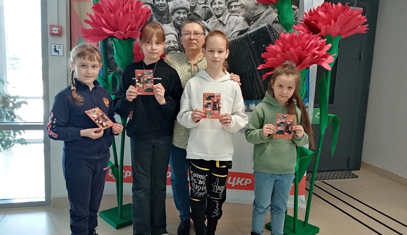 Ферзиковчане приняли участие в мастер-классе, посвященном Дню Победы