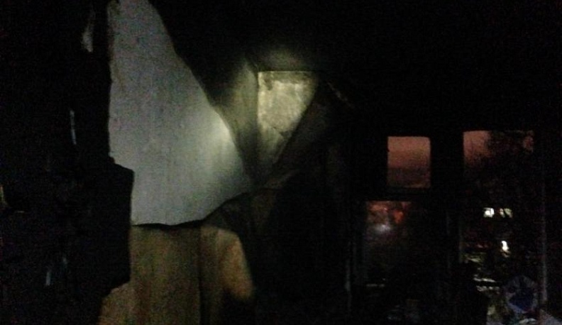 Минувшей ночью в Калуге произошел пожар в квартире на улице Огарева