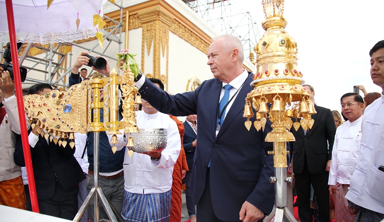 В Калужской области в парке Этномир открыли культурный центр Мьянмы