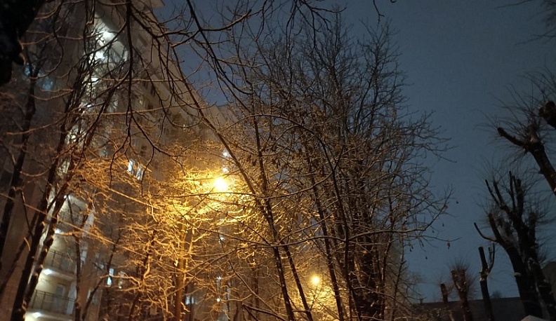 Первый зимний вторник в Калуге будет пасмурным