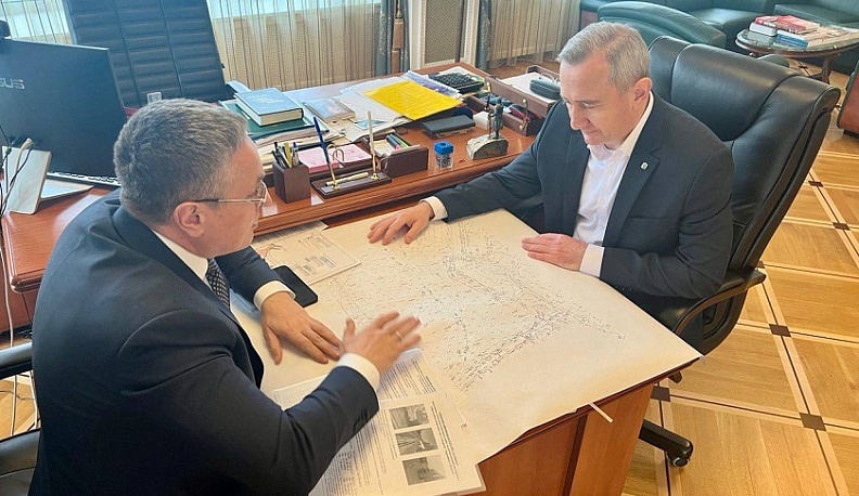 Владислав Шапша провел рабочую встречу с Дмитрием Денисовым