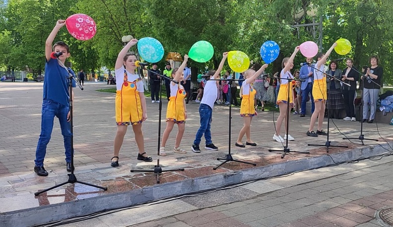 В День защиты детей в Людиновском районе прошёл грандиозный праздник
