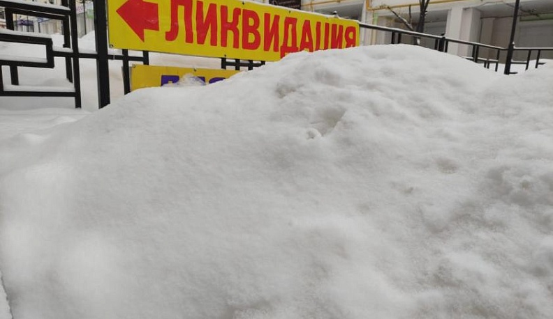 За сутки с улиц Калуги вывезли рекордные 8 тысяч кубометров снега