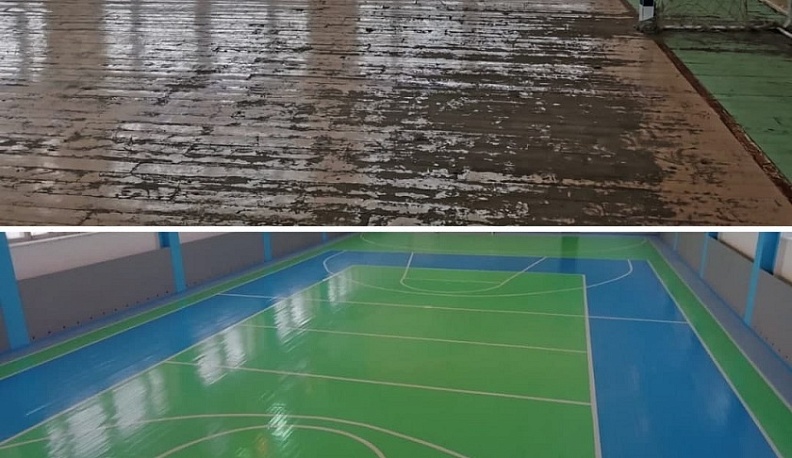 В Калуге в спортшколе «Энергия» завершился капремонт