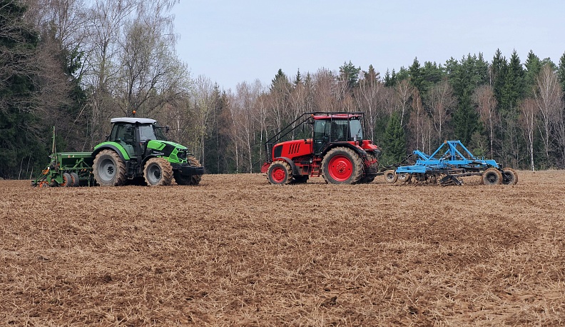 Почти все сельхозпредприятия Калужской области приступили к работам в поле