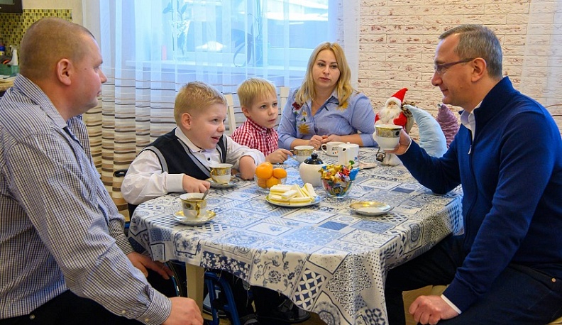 Владислав Шапша осуществил новогоднюю мечту юного калужанина