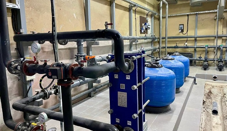 В Обнинске отремонтировали бассейн спортшколы «Квант»