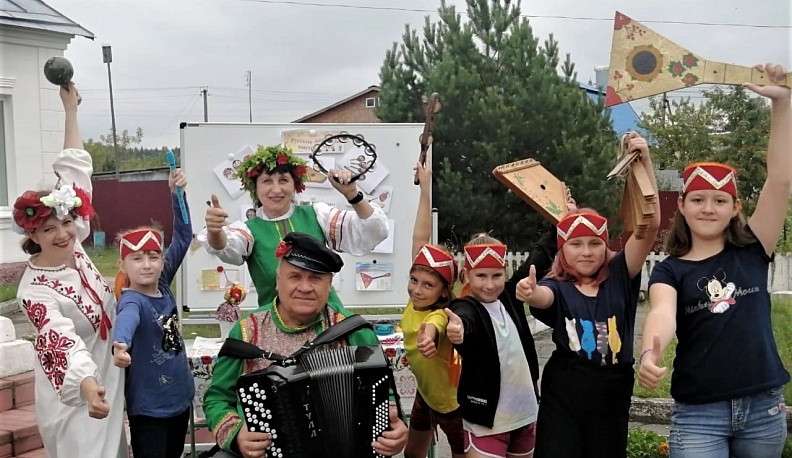 Юных корекозевцев познакомили с народными традициями