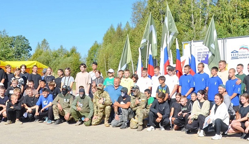 Военно-спортивная игра «Путь бойца» прошла в Медынском районе для школьников