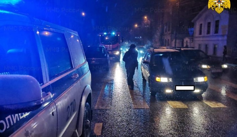 В центре Калуги ВАЗ сбил пешехода