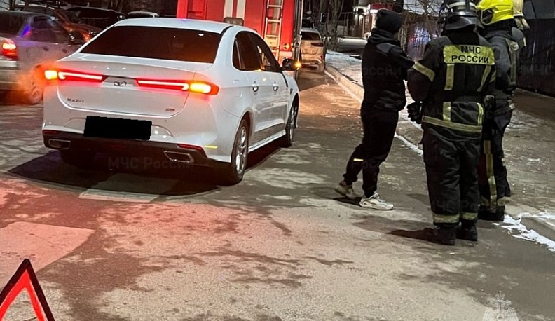 Китайская легковушка сбила пешехода в центре Калуги