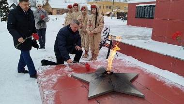 В Мосальске отметили 84-ю годовщину со Дня освобождения города от фашистских захватчиков