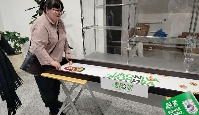 Калужские хоккеисты сразились с салихардским клубом