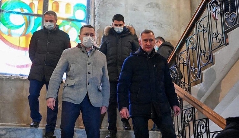 Ремонт Танеевского зала в Калуге завершится к началу осени