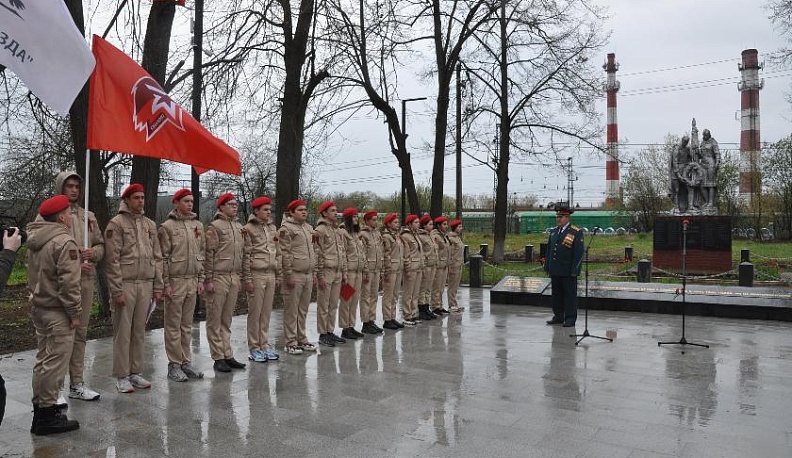В Балабанове в преддверии Дня Победы состоялся памятный митинг