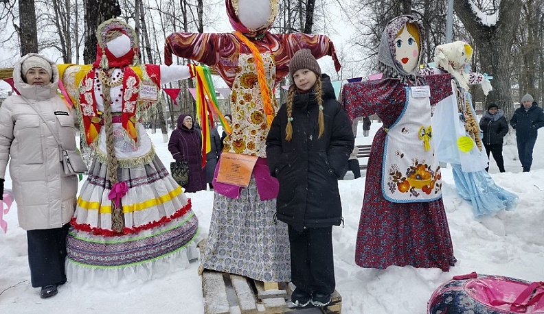 Людиновцы отметили Масленицу