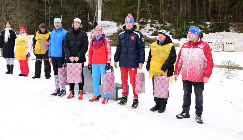 В Людинове проходят соревнования по ачери-биатлону