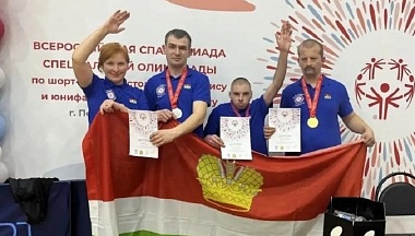 Калужские теннисисты завоевали ряд наград на Всероссийской спартакиаде специальной олимпиады