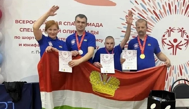 Калужские теннисисты завоевали ряд наград на Всероссийской спартакиаде специальной олимпиады