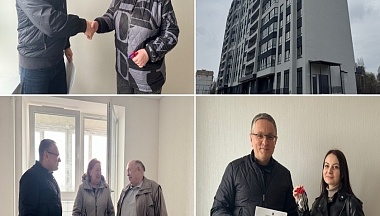 В Калуге  80 семей получили ключи от новых квартир в рамках программы пересечения