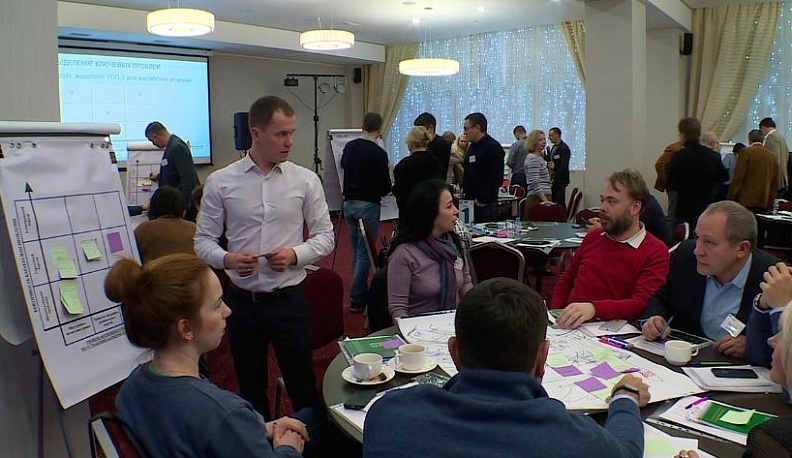 На выходных мозговым штурмом брали Калугу