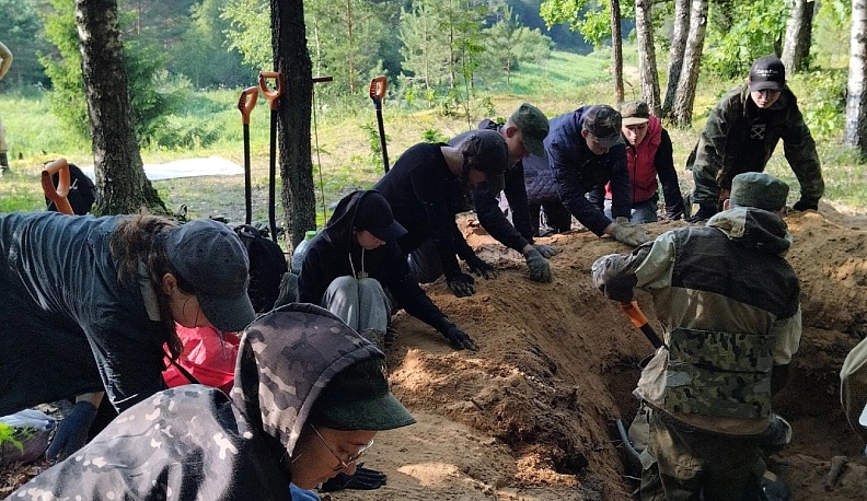 В Сухиничском районе нашли останки без вести пропавших в годы Великой Отечественной войны советских солдат