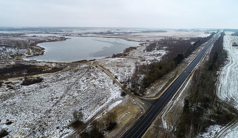 В пяти калужских деревнях появилось новые линии освещения 