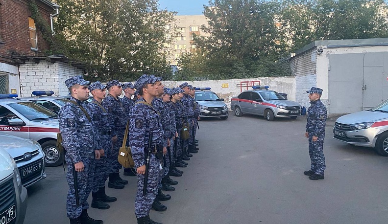 Росгвардия обеспечивает безопасность проведения выборов  в Калужской области