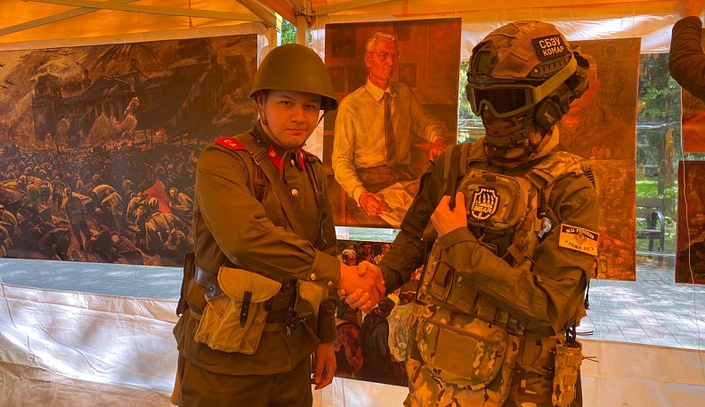 Музей под открытым небом работает в Обнинске в День Победы