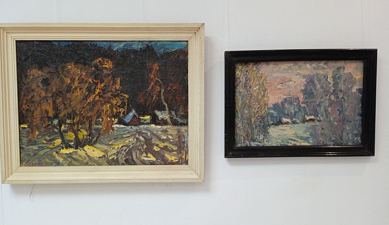 В калужском Доме художника представили творчество Виталия Коняхина