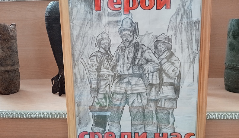 Дети Калужской области посвятили рисунки работе пожарных