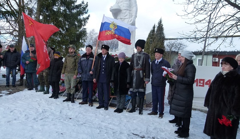 В Износковском районе прошли торжества, посвященные Дню защитника Отечества