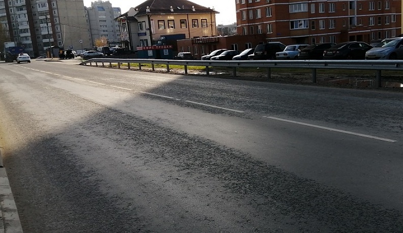 Общественники нашли недочеты на дороге в одном из районов Калуги