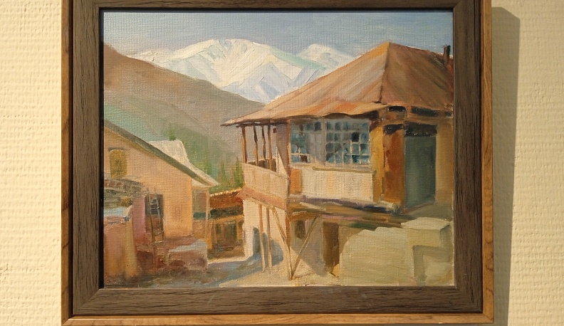 Российские художники представляют свои картины об Узбекистане