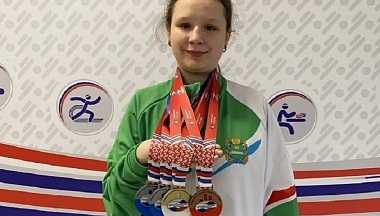 Полный комплект медалей завоевала калужская спортсменка на Спартакиаде по спорту слепых 