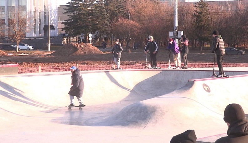 В Обнинске открылся первый в Калужской области скейт-парк