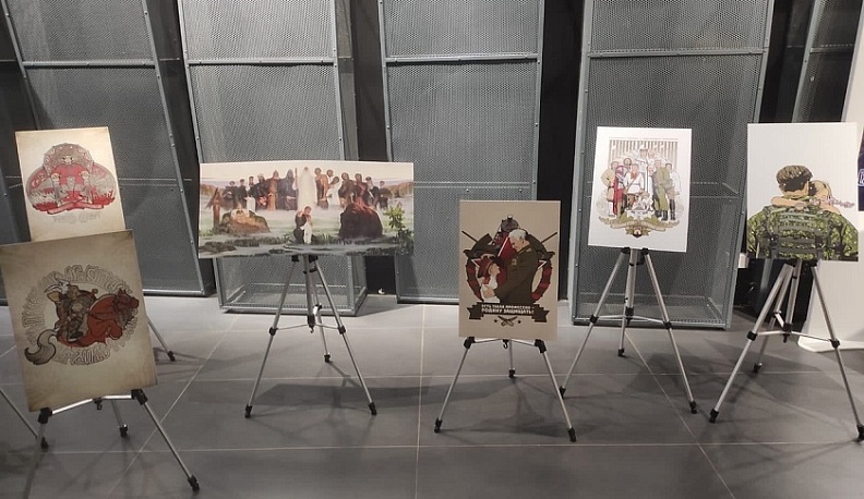 На фестивале «УграФест» открылись уникальные выставки костюма, портретов, оружия и доспехов