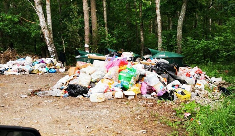 Жители Калужской области часто жалуются в соцсетях на несвоевременный вывоз мусора 