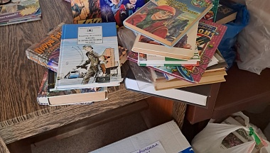 Хвастовичане поддержали акцию по сбору книг для детей подшефного Первомайска