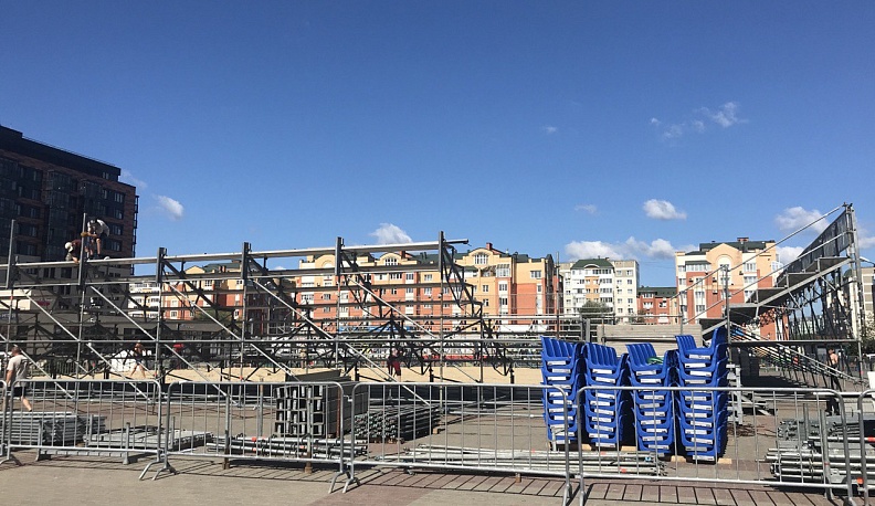 Волейбол мирового уровня обнинцы будут смотреть на площадке в центре города