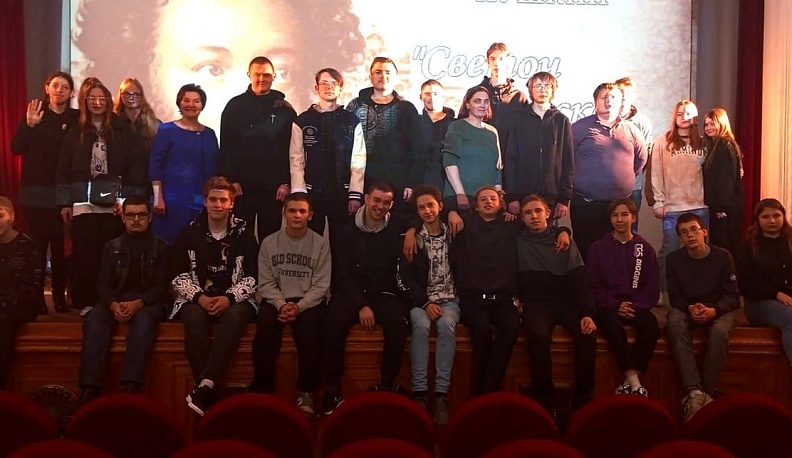 Людиновские школьники узнали много нового о творчестве Пушкина