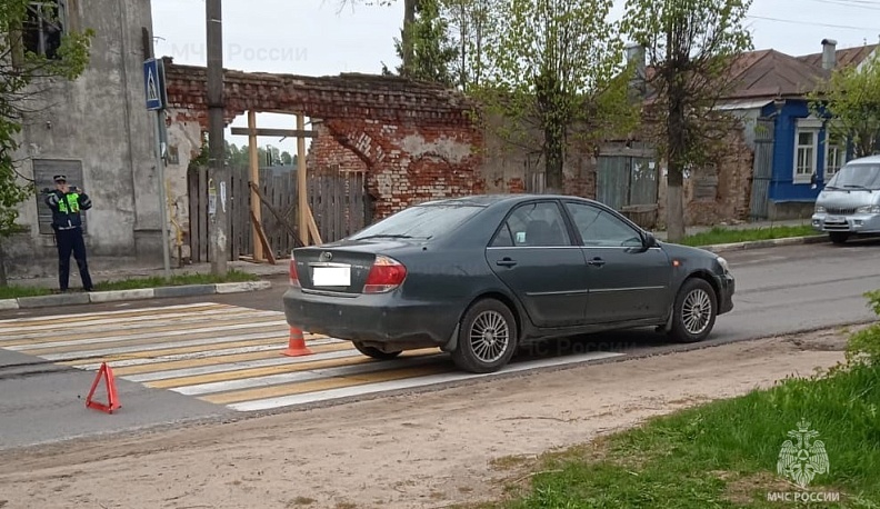 В Боровске «Тойота» сбила человека