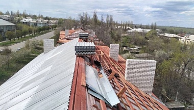 Калужские специалисты продолжают восстанавливать жилой фонд в подшефном Первомайске