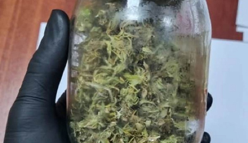 У калужанина изъяли закатку с марихуаной