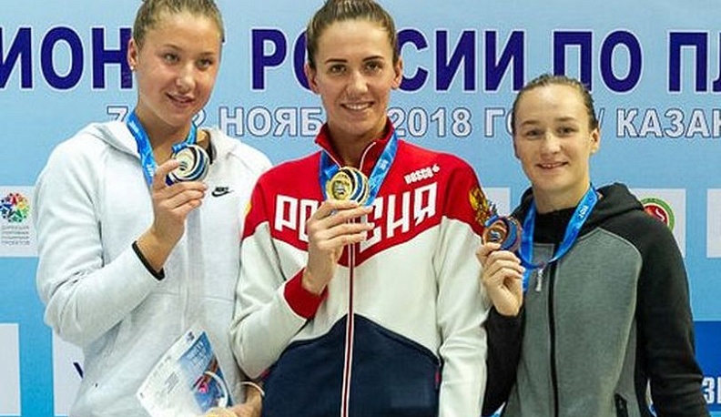 Успехи калужских пловцов на соревнованиях в Казани