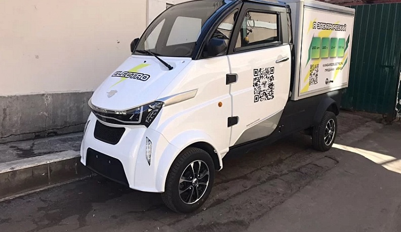 В Калужской области запустили производство электрических грузовичков