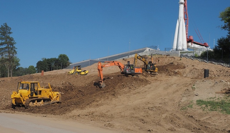 В Калуге велосипедисты смогут легко подниматься к музею космонавтики с набережной